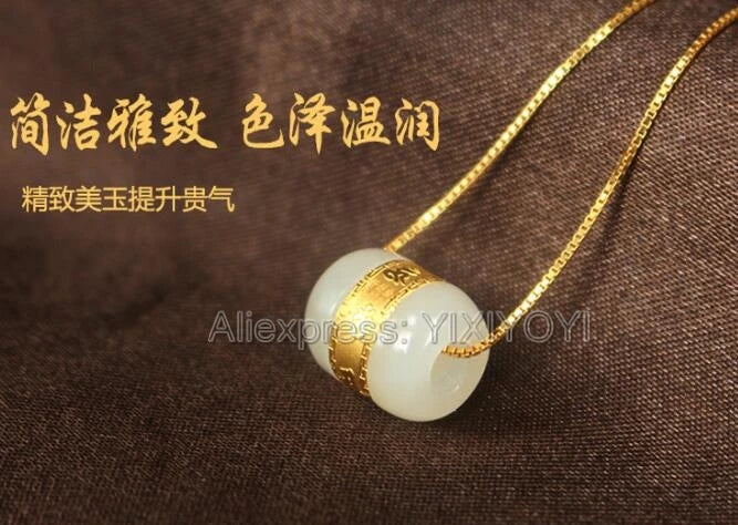 天然石,象眼細工の丸いイヤリング,ラッキーペンダント,ロープネックレス,上質なジュエリー証明書,18k