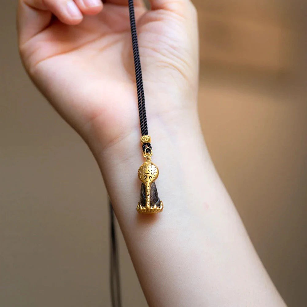 Guanyin-男性用ペンダントネックレス,癒しの宝石,守護仏教,チベットエスニックスタイル,セーターチェーン,豪華なお守り,マスコット