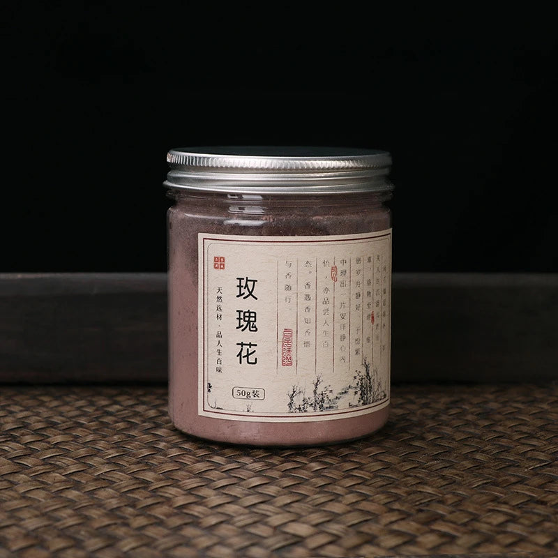 天然植物粉,バラ,ジャスミン,ラベンダー,手作りのスレッド,トレイ,タワー,シール,電子香油,原材料,50g