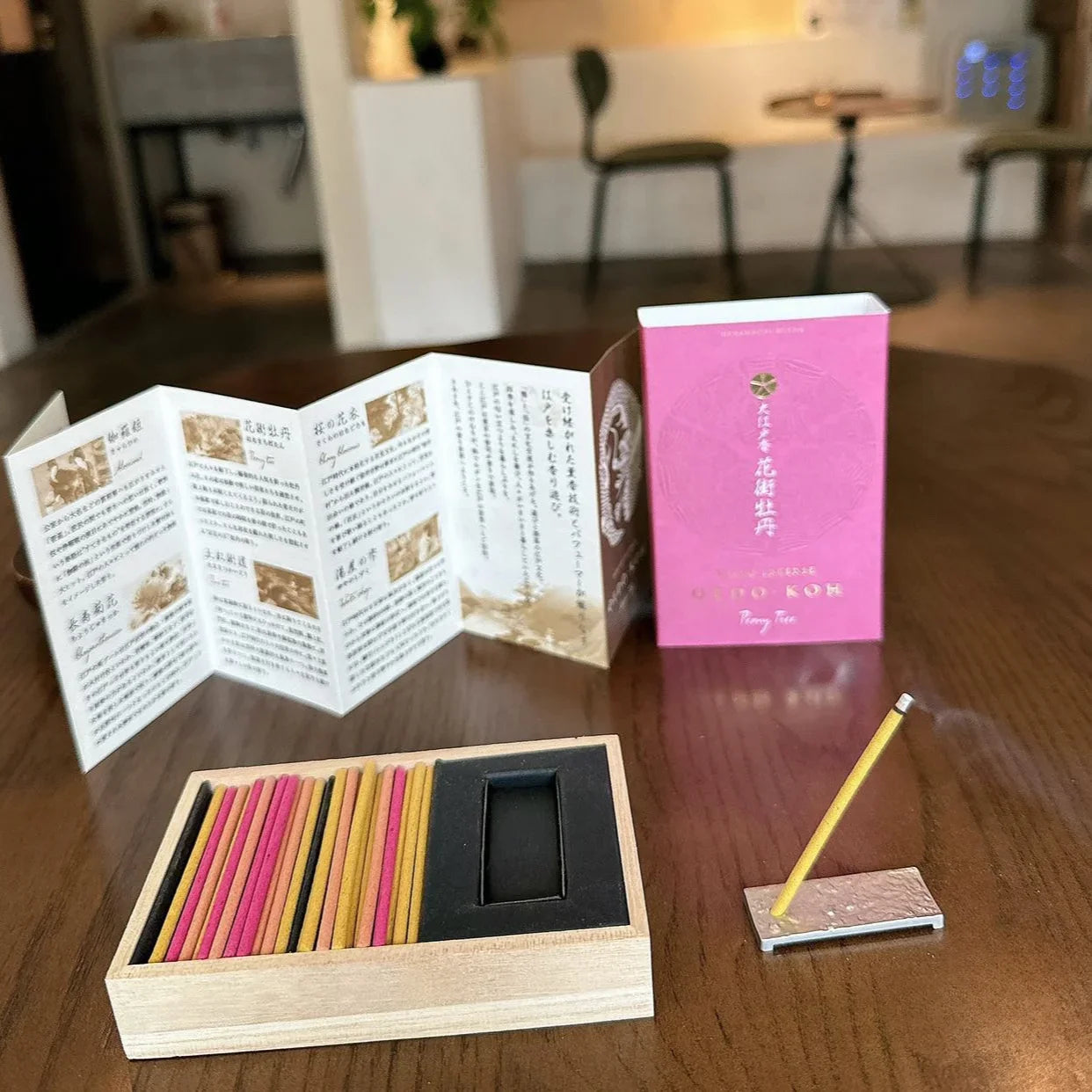 コダ-日本の線香,アロマテラピー用の天然アロマセラピーディフューザー,家庭用装飾用の牡丹ユソン通りのオエド