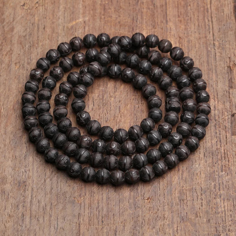 エボニーブレスレット,8mm x 8mm,バレンタインデーギフト,プロミス,ジュエリー