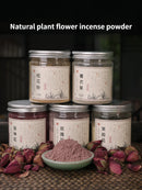 天然植物粉,バラ,ジャスミン,ラベンダー,手作りのスレッド,トレイ,タワー,シール,電子香油,原材料,50g